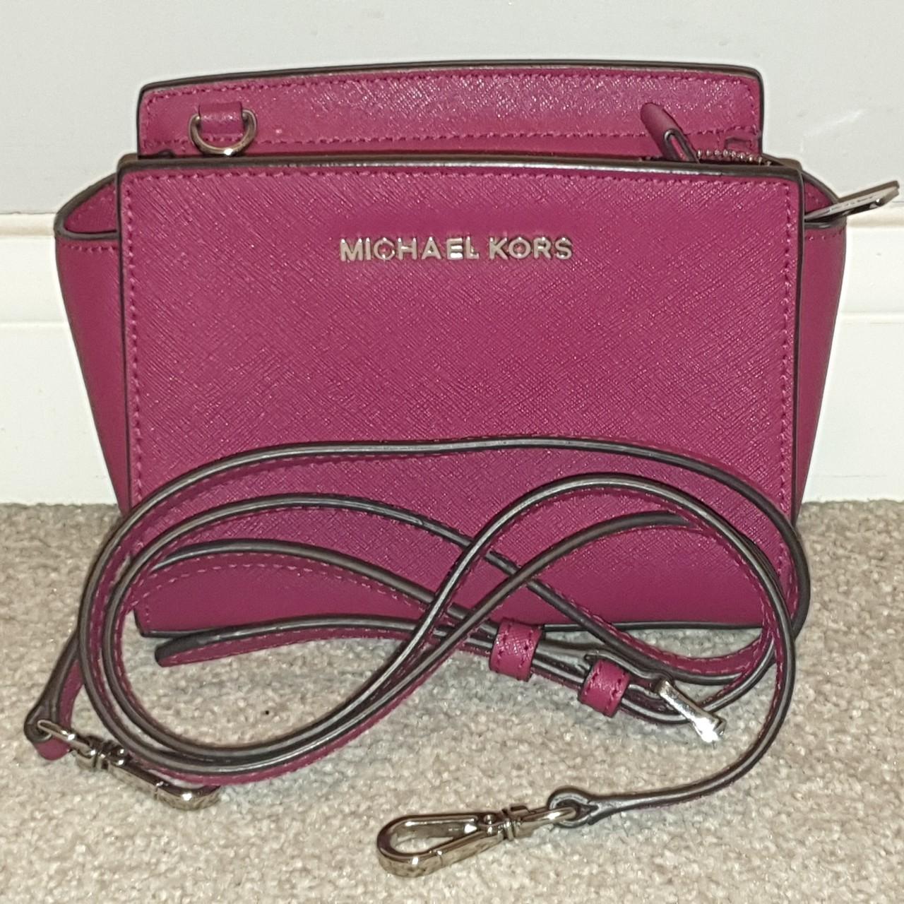 Michael kors hot pink on sale crossbody