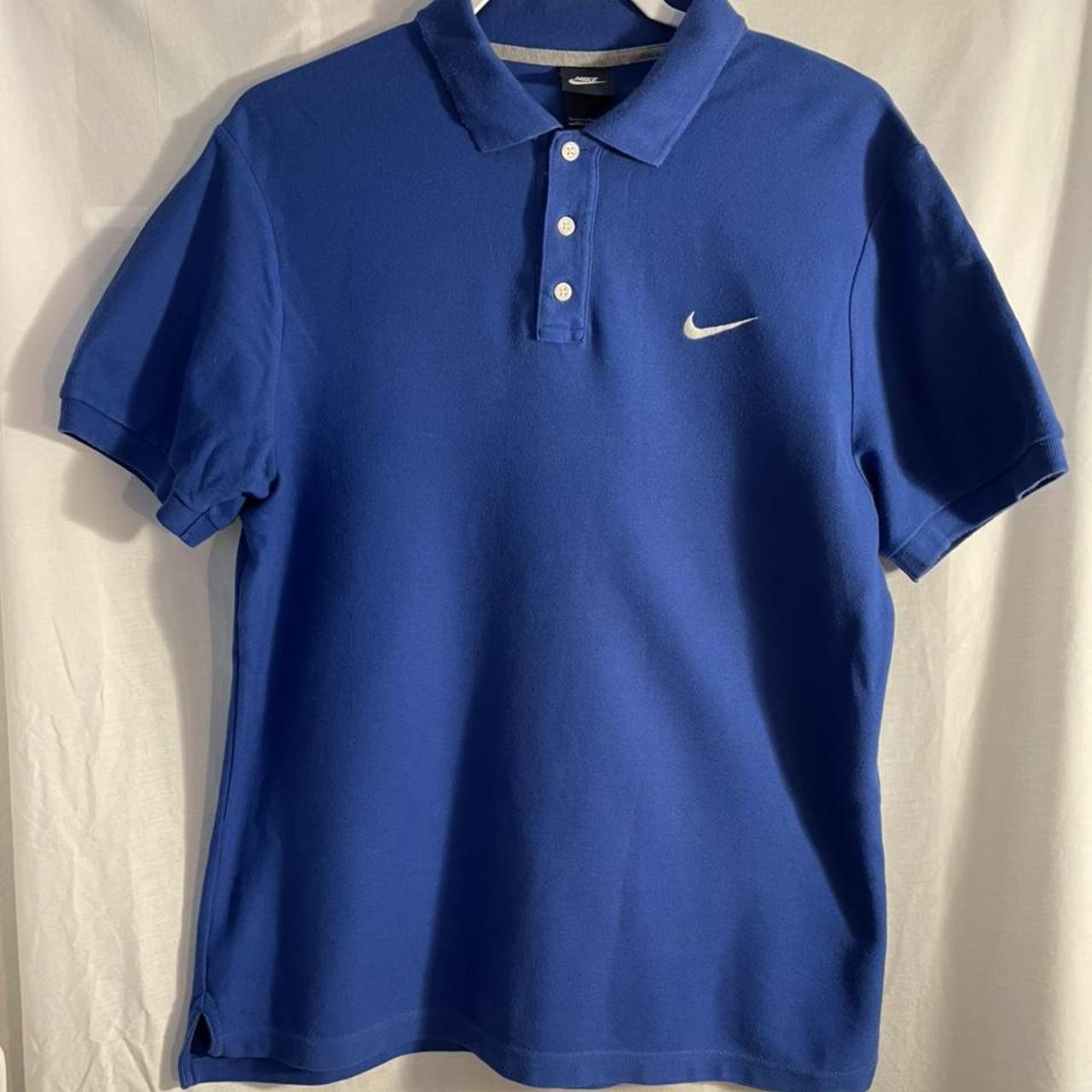 Royal Blue Nike Polo Shirt. #Nike #Polo #Blue... - Depop