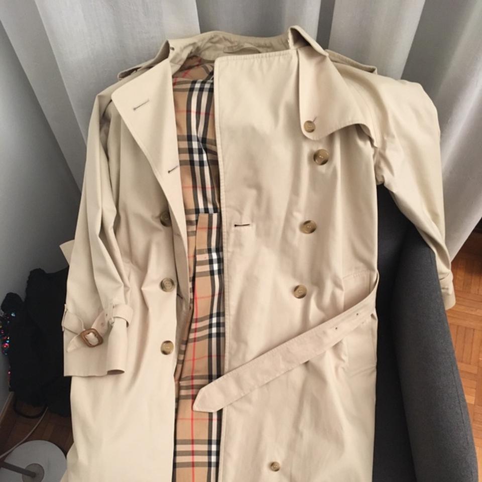 Burberry on sale trench usato