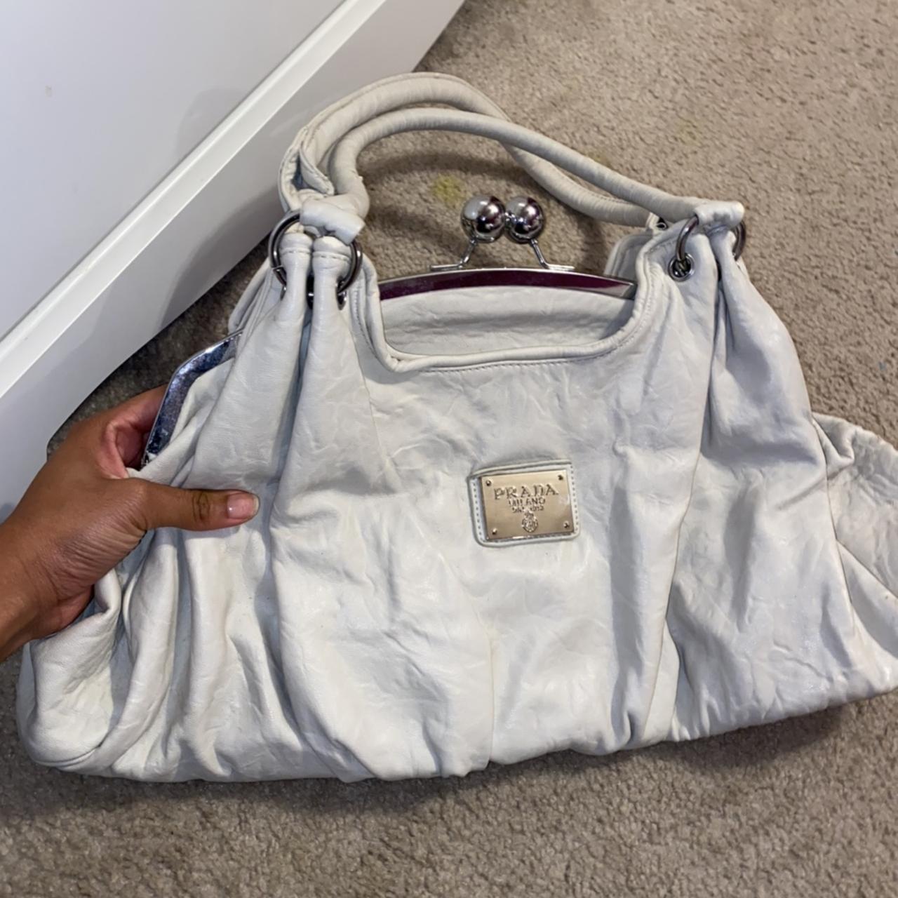 Stunning early 2000s Prada sport nylon duffel bag in - Depop