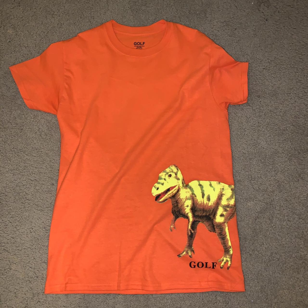 ORANGE GOLF WANG DINOSAUR TEE 🦖 this piece isn’t... Depop