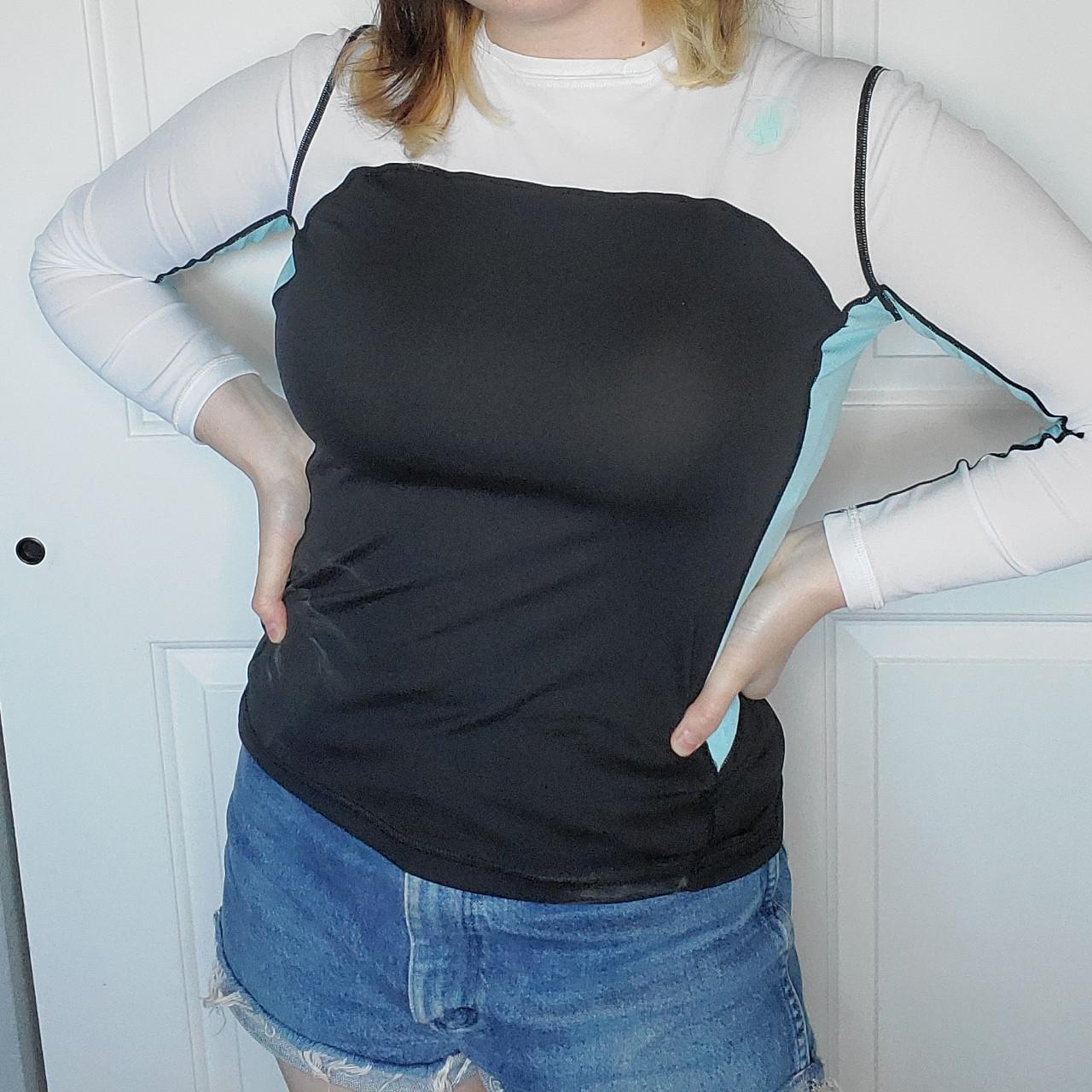 Longsleeved body glove swim shirt size M Super... Depop