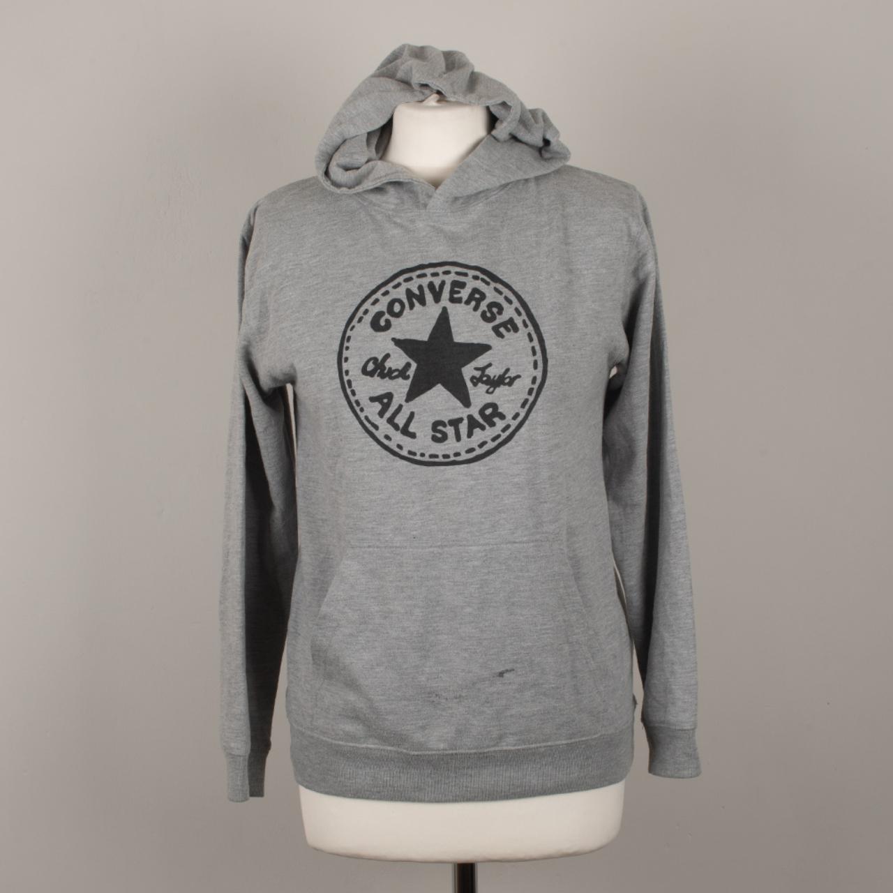 Womens grey converse top hoodie