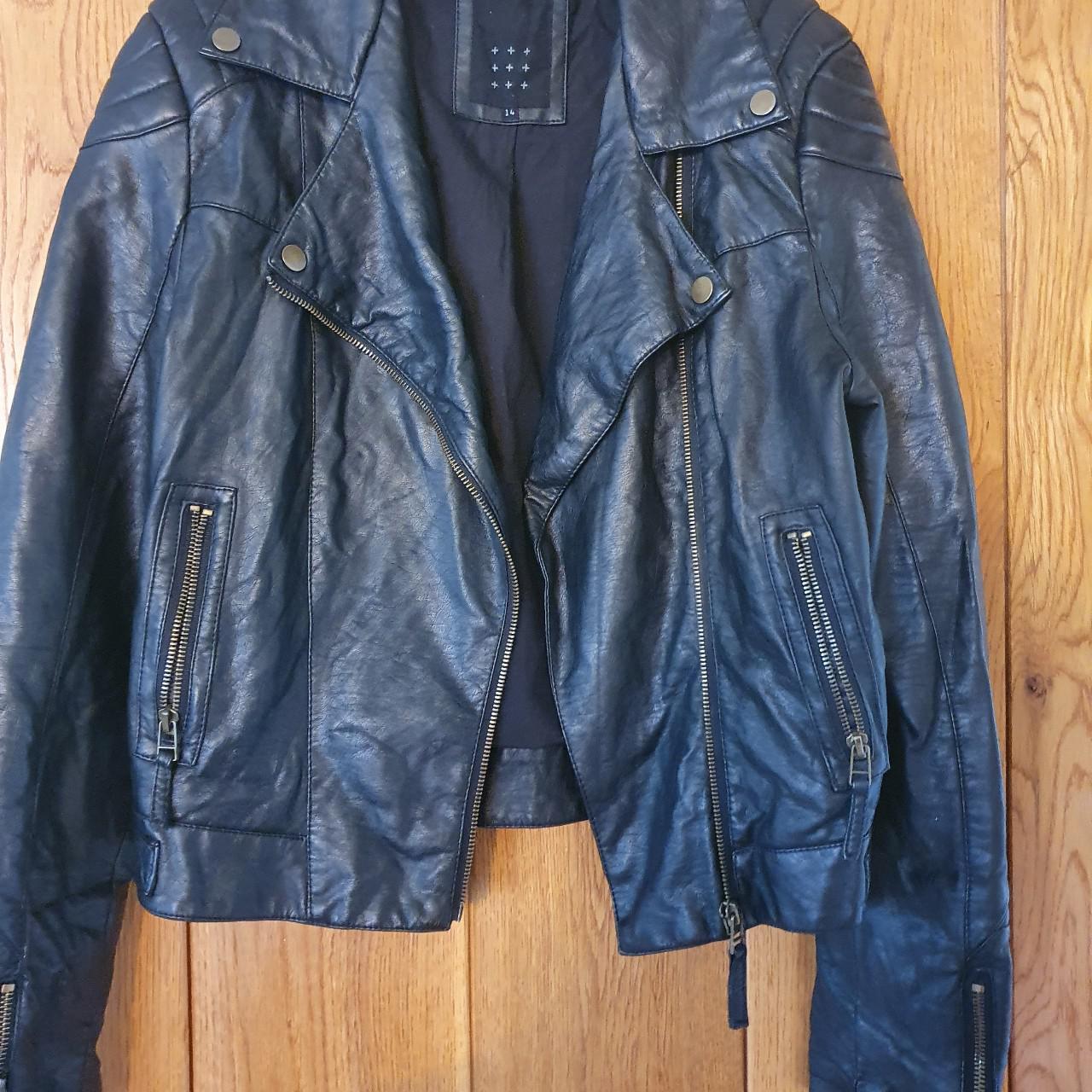 crafted-worn-leather-jacket-stunning-with-zip-detail-depop