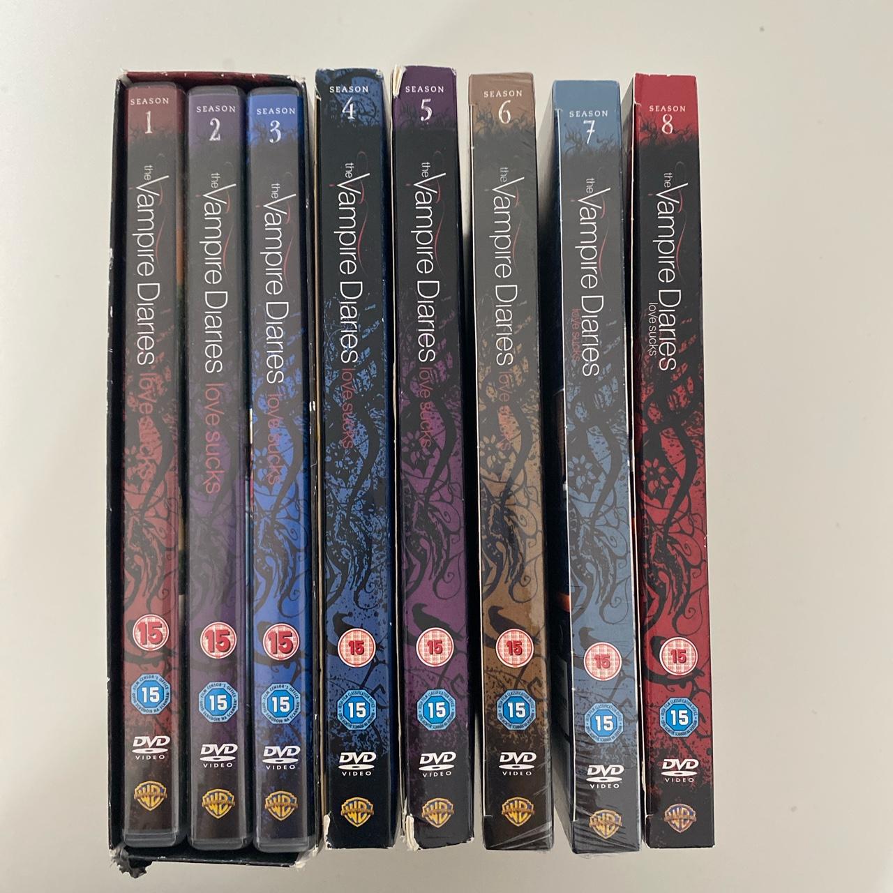 THE VAMPIRE DIARIES BOX SET season 7 & 8... - Depop