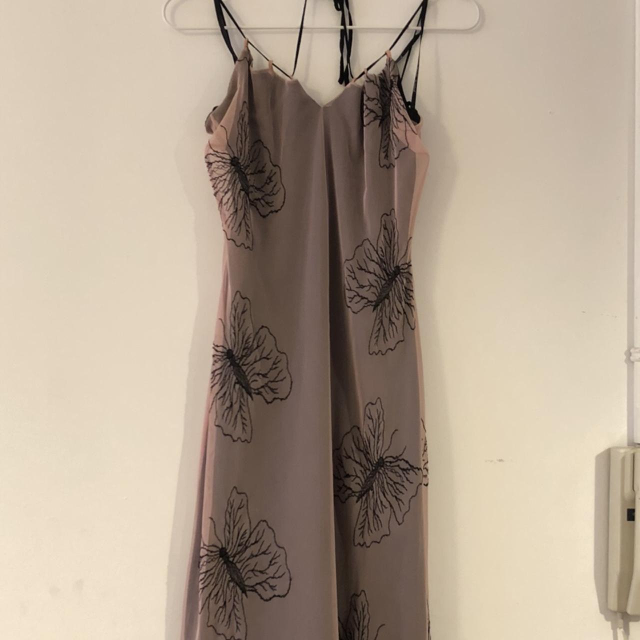 gorgeous BETSEY JOHNSON 90s vintage butterfly dress... - Depop