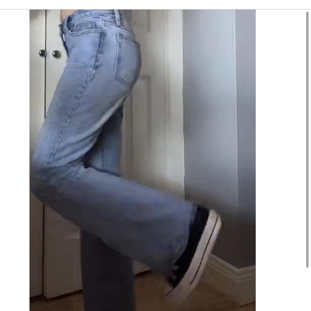 brandy melville low rise ‘quinn’ jeans size... Depop