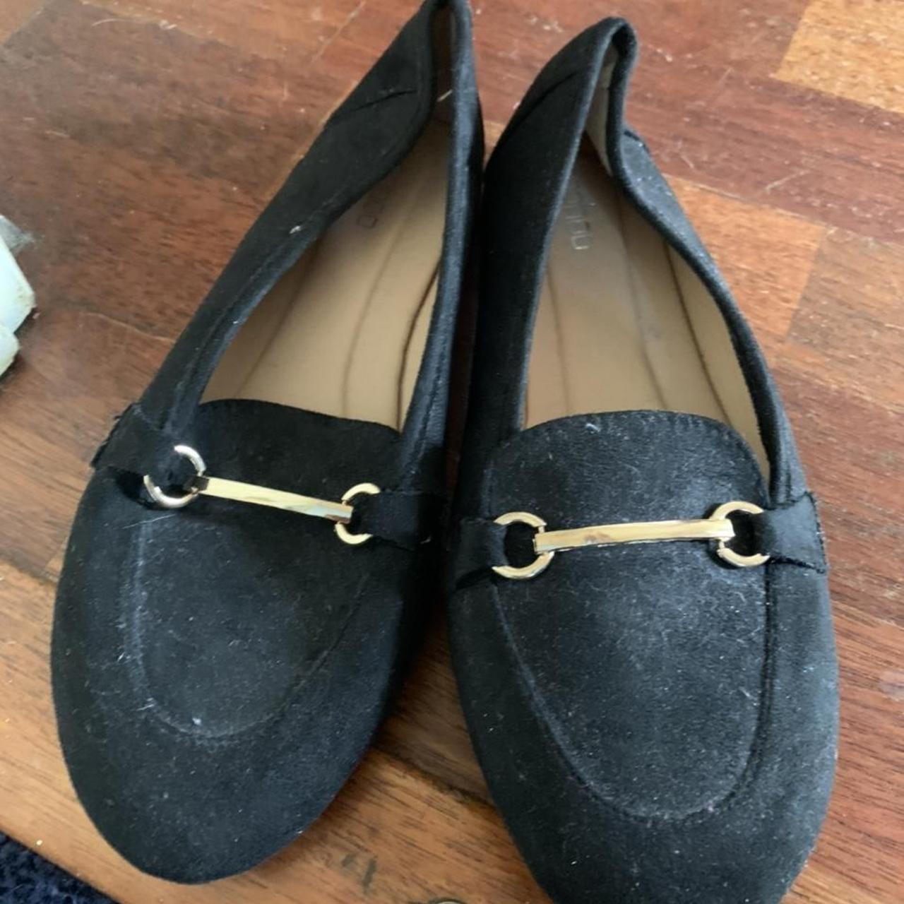 Ballet pumps Black boohoo ballet pumps size 7.... - Depop