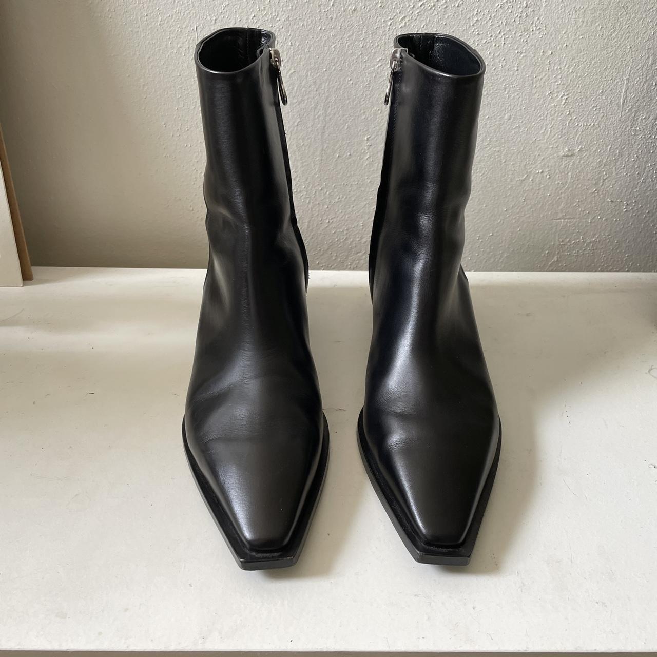 Aeyde Ruby boots. In new condition worn once for a... - Depop