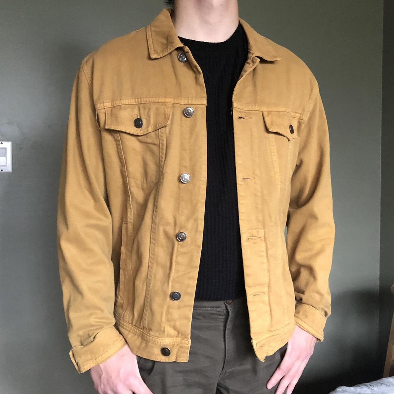 💛 Mustard Yellow Jacket 💛 Brand Forever 21 Depop