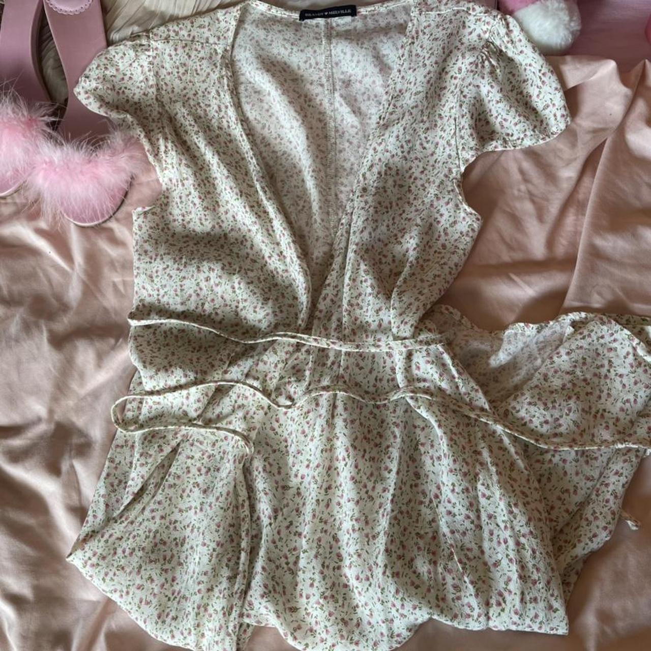 sweet and sheerish brandy melville baby doll dress... Depop