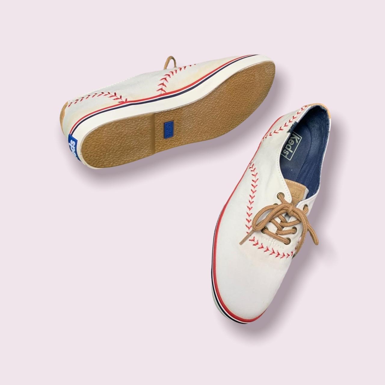 Keds leather baseball shoes best sale