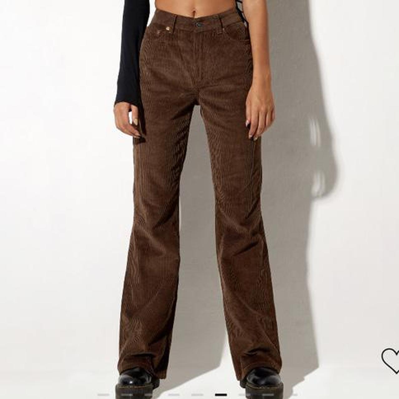 Brown bootleg jeans best sale