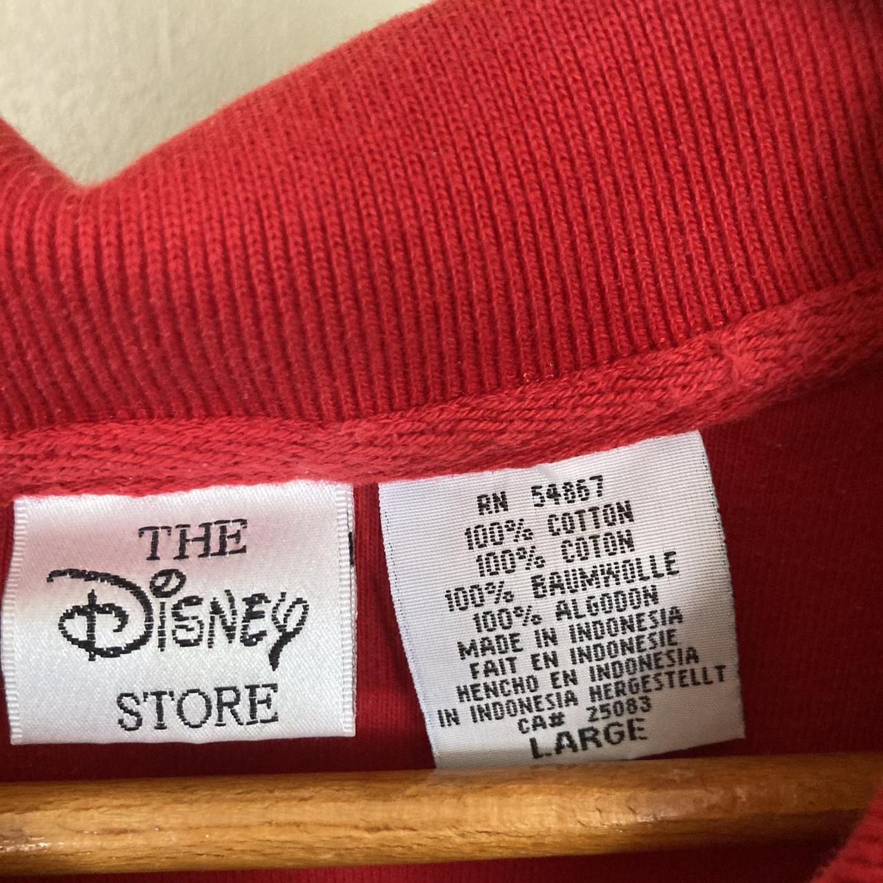 Disney Mickey Mouse quarter zip vintage... - Depop