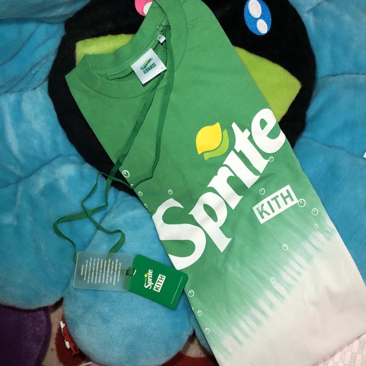 Kith x Sprite T-shirt SIZE L BRAND NEW IN BAG... - Depop