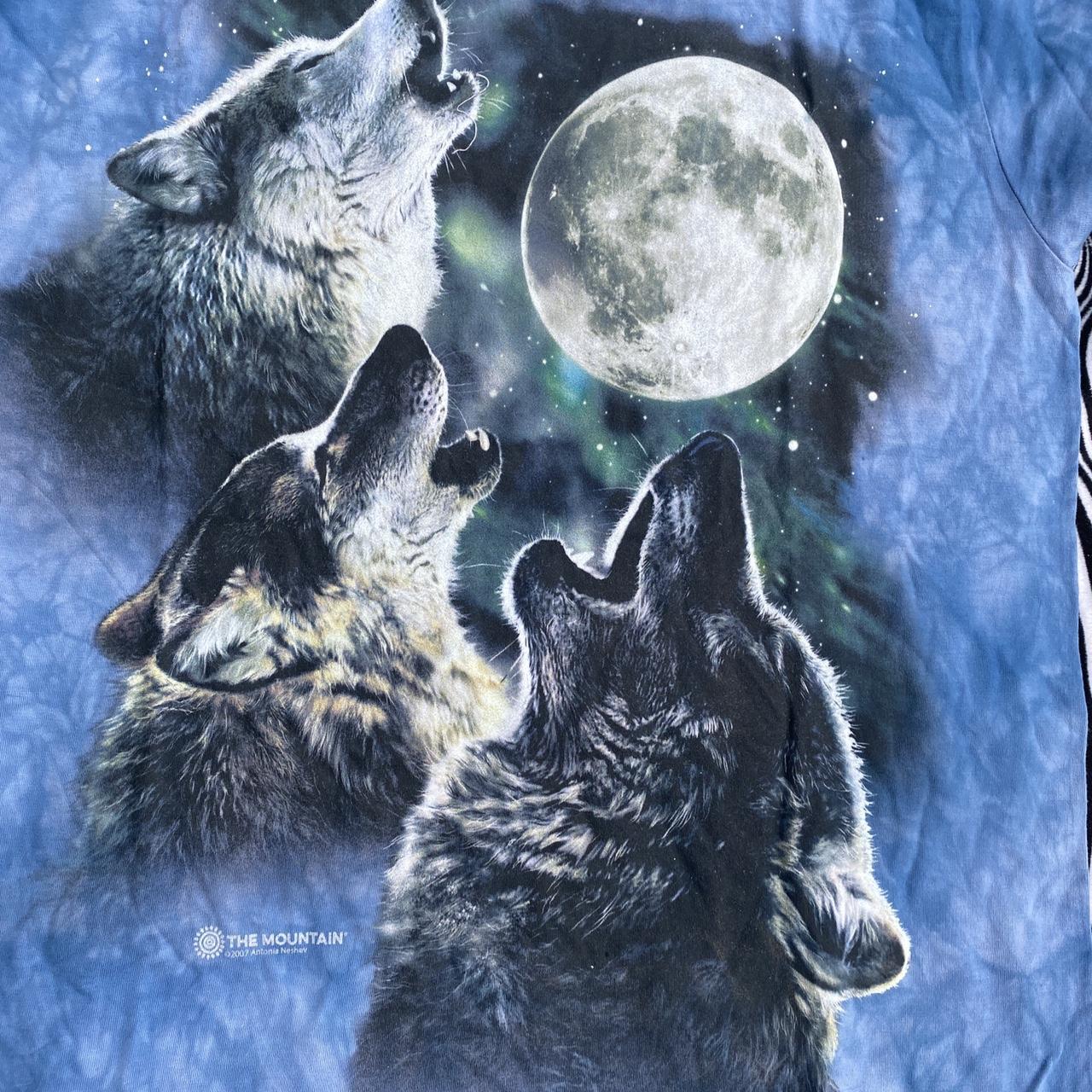 The Mountain Tie Dye 3 Wolf Moon shirt. Real nice... - Depop