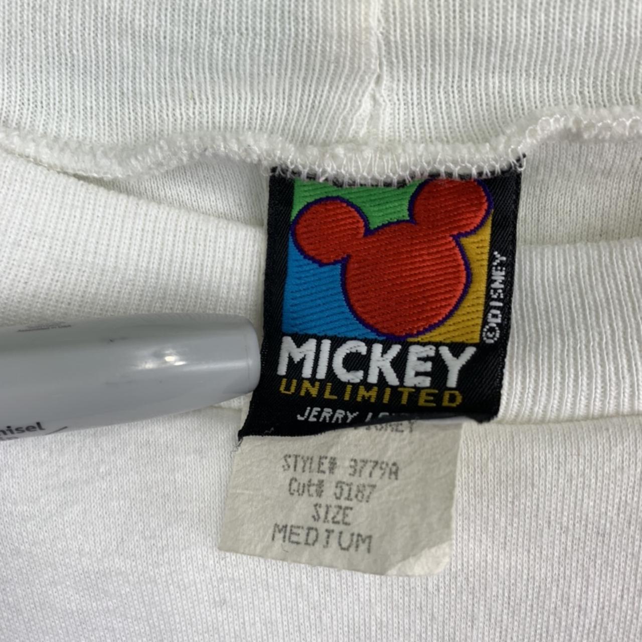 Vintage 90s Mickey and Minnie Mouse Puffy Pullover... - Depop