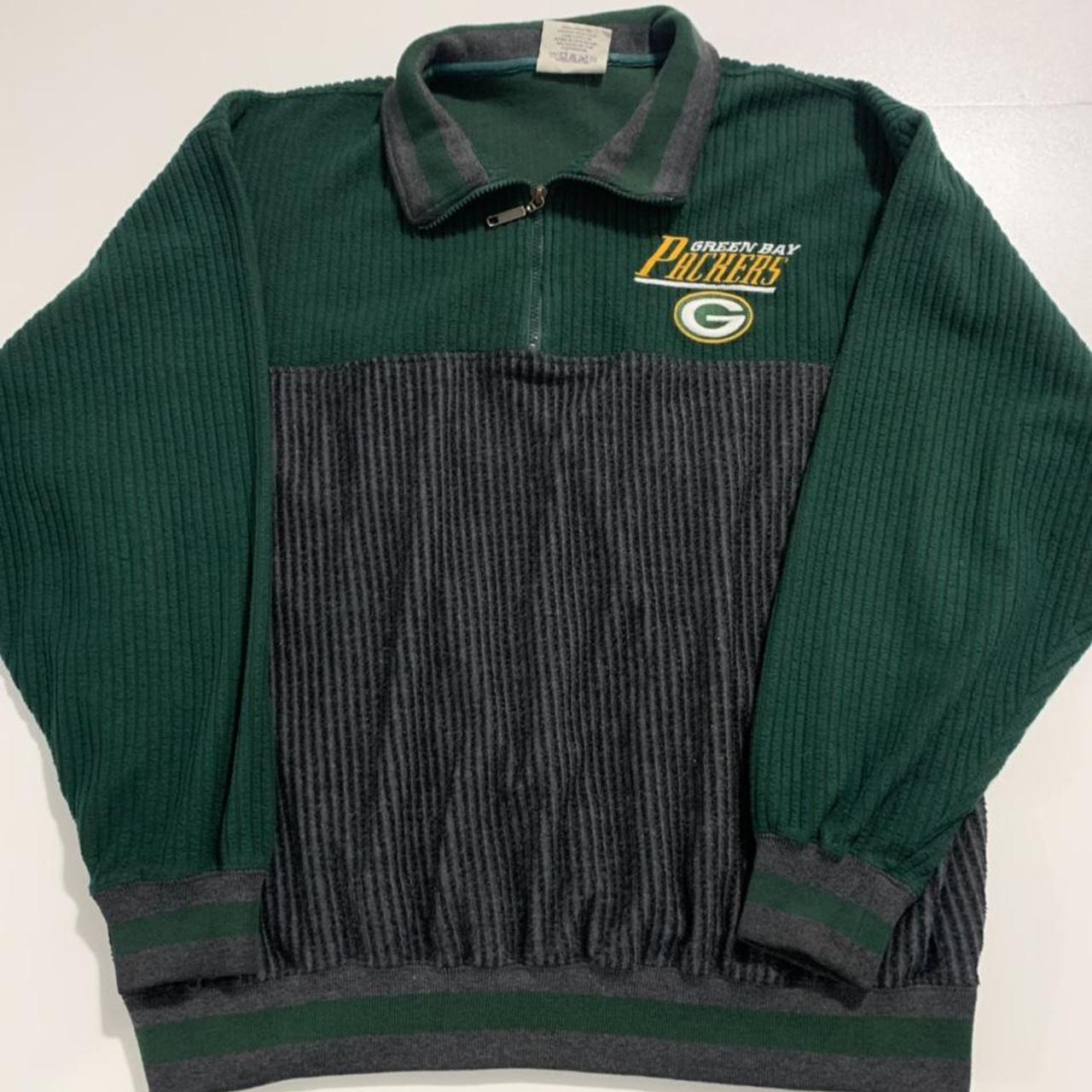 Vintage 90s Green Bay packers jersey long sleeve - Depop