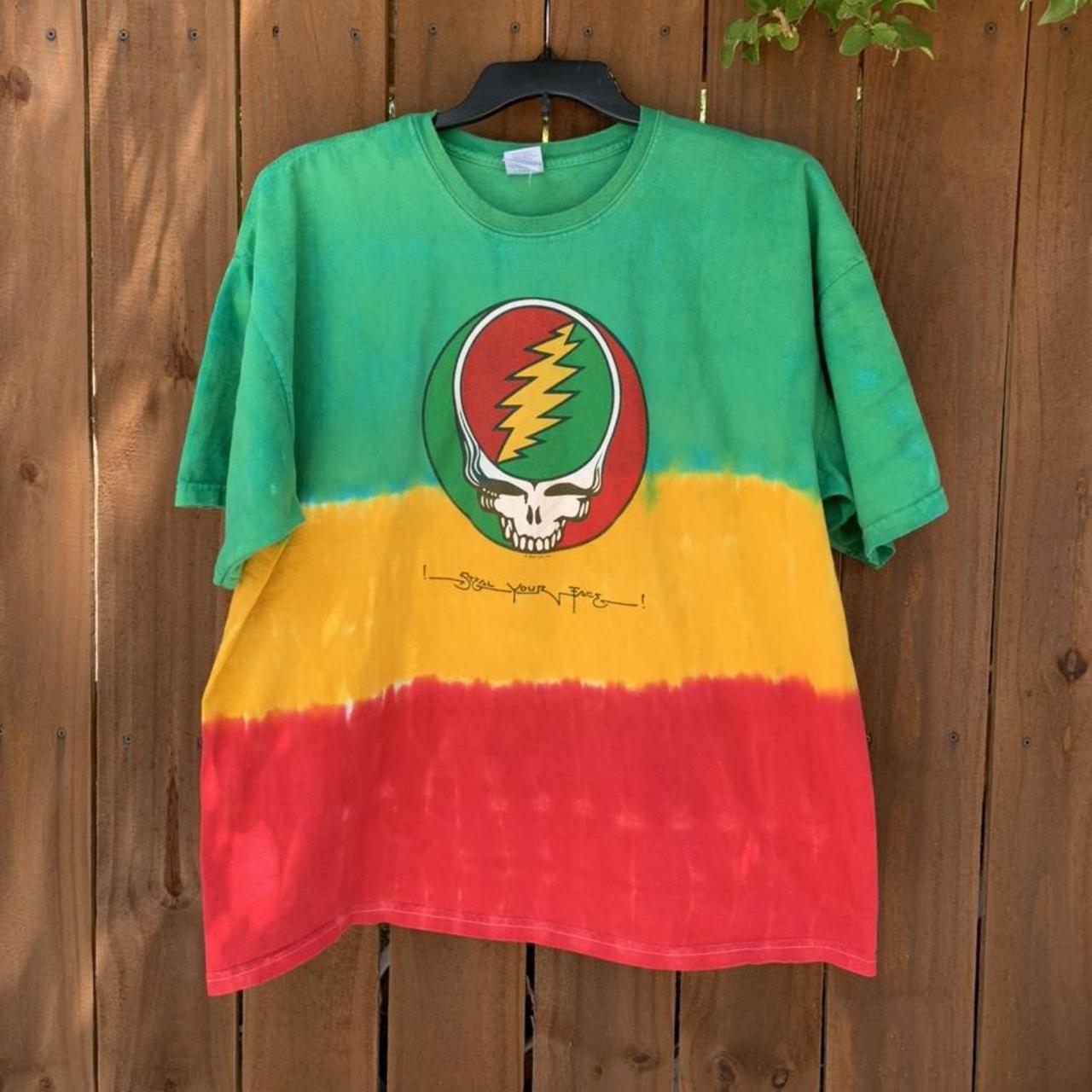 Grateful Dead Steal Your Face Tie Dye T-Shirt Multi