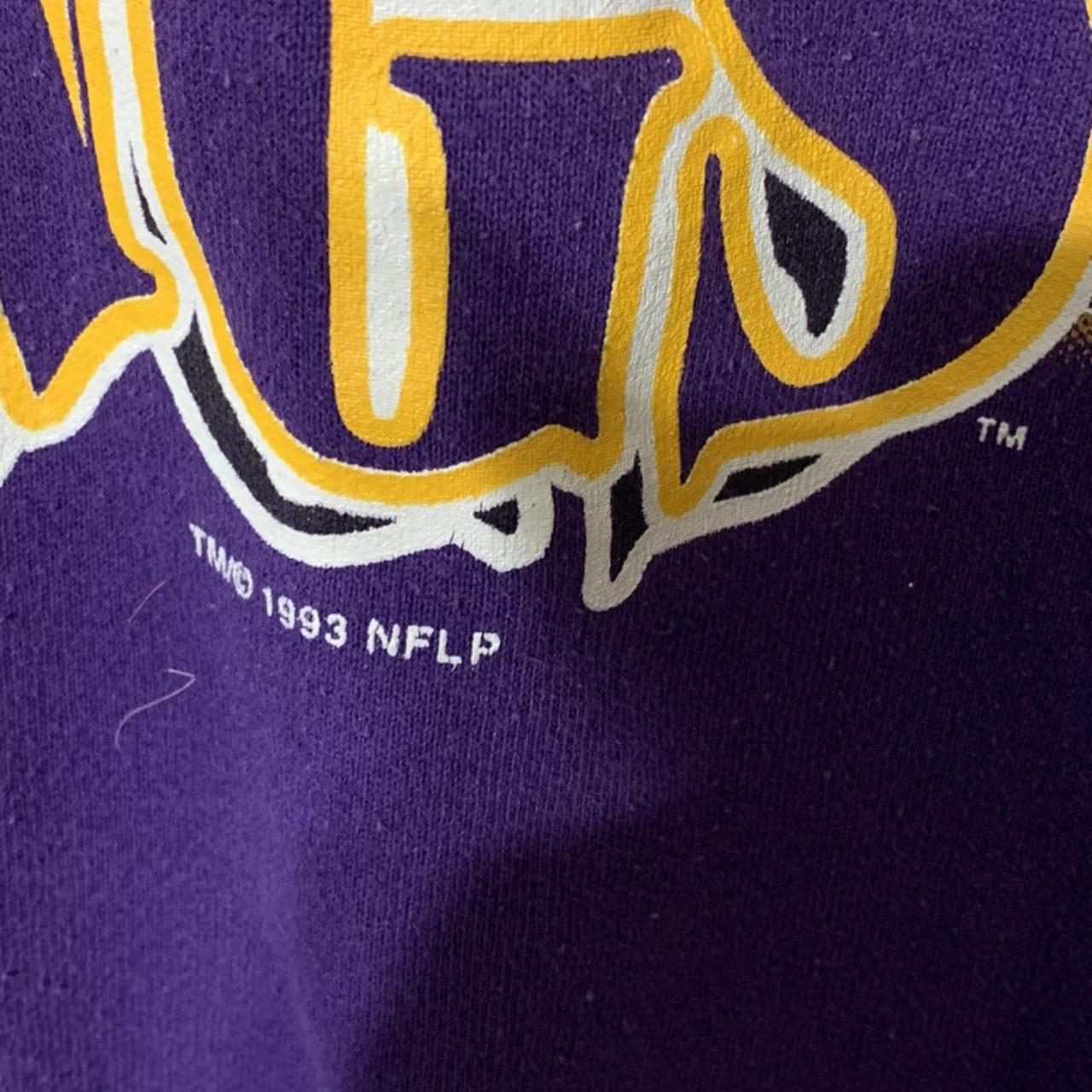 Vintage 1993 Minnesota Vikings Sweatshirt Size XL by Trench