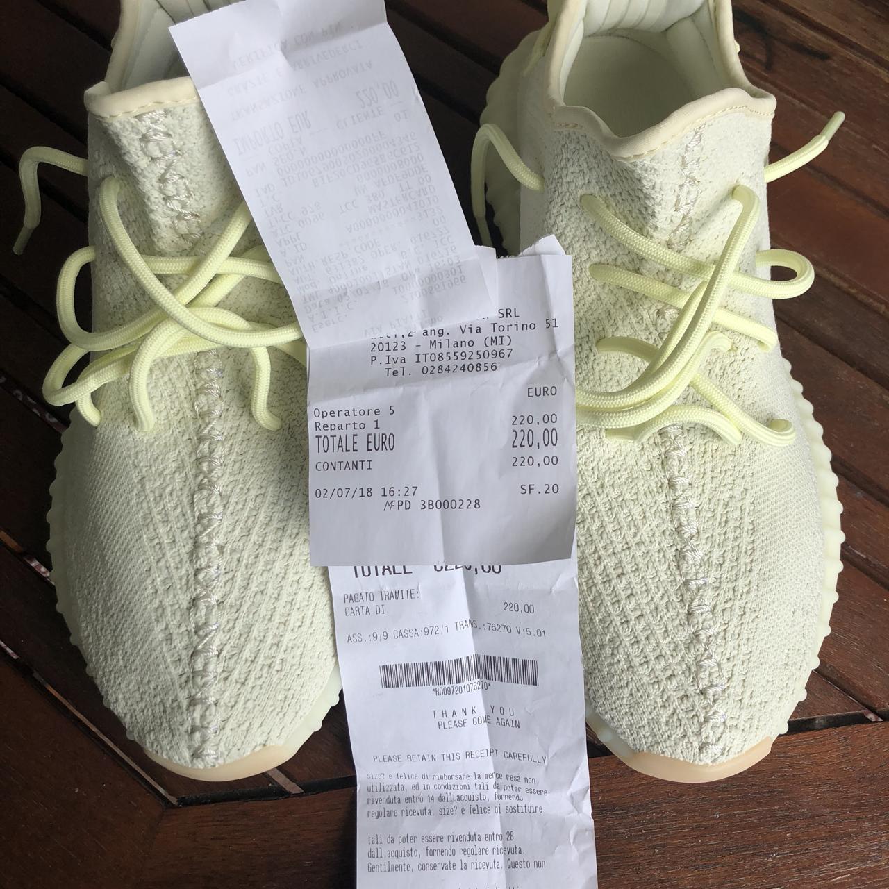 Taglia yeezy deals 350 v2