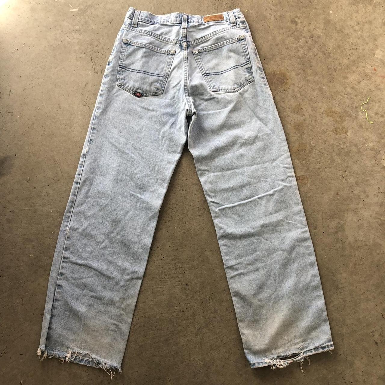 Vintage 80s 90s quicksilver jeans. 30x31 baggy faded... - Depop