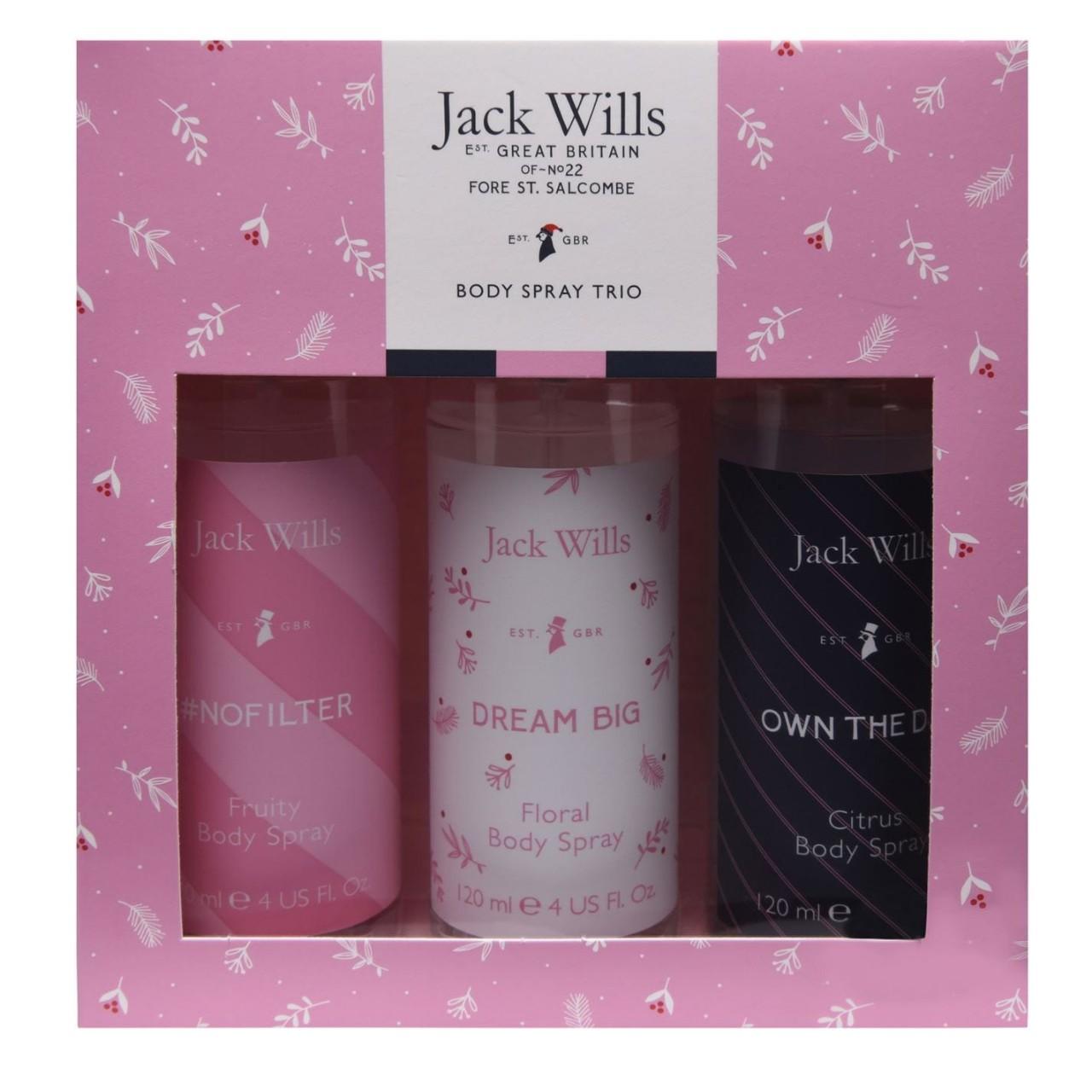 JACK WILLS TRIO BODY SPRAY GIFT SET BRAND NEW Jack... Depop