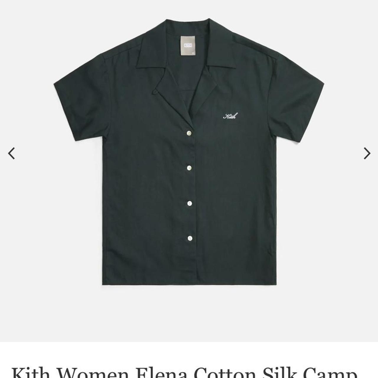 Kith Women Elena Embroidered Camp shirt-