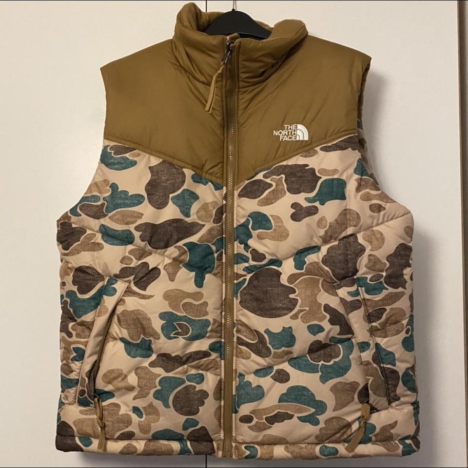 The North Face Saikuru Camo Gilet Colour Depop