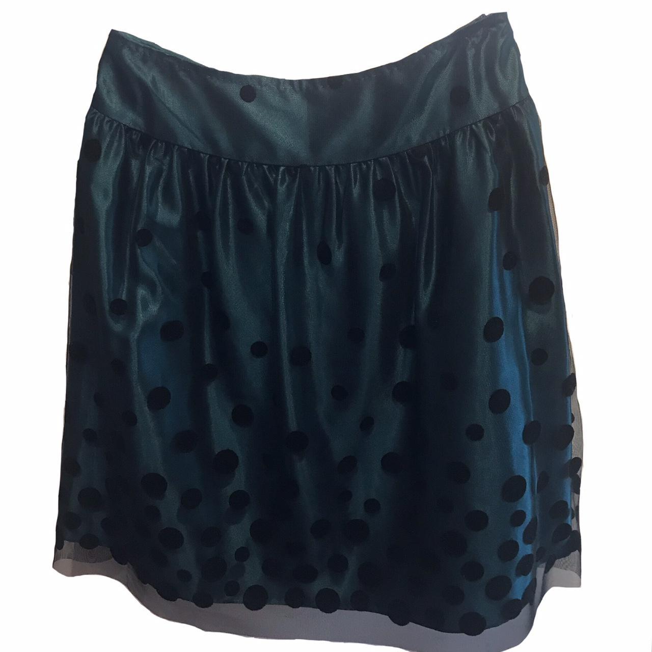 Adrianna Papell Evening Essentials Blue Cyan Skirt