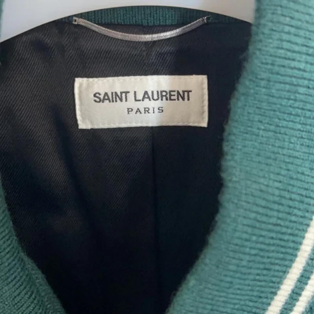 Saint Laurent Classic Teddy Jacket Natural