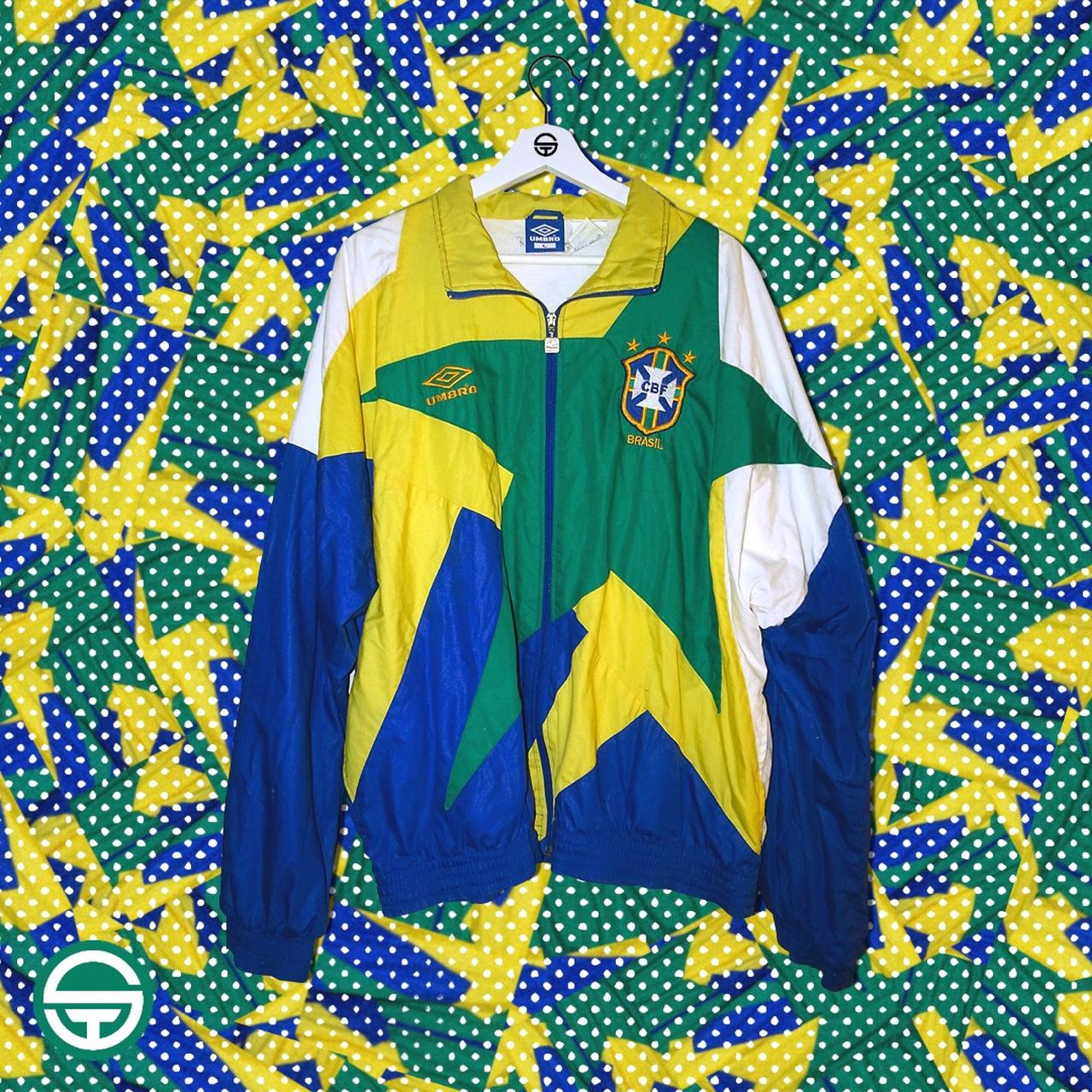 1991-93 Umbro Brazil Tracksuit - Brilliant condition | Depop