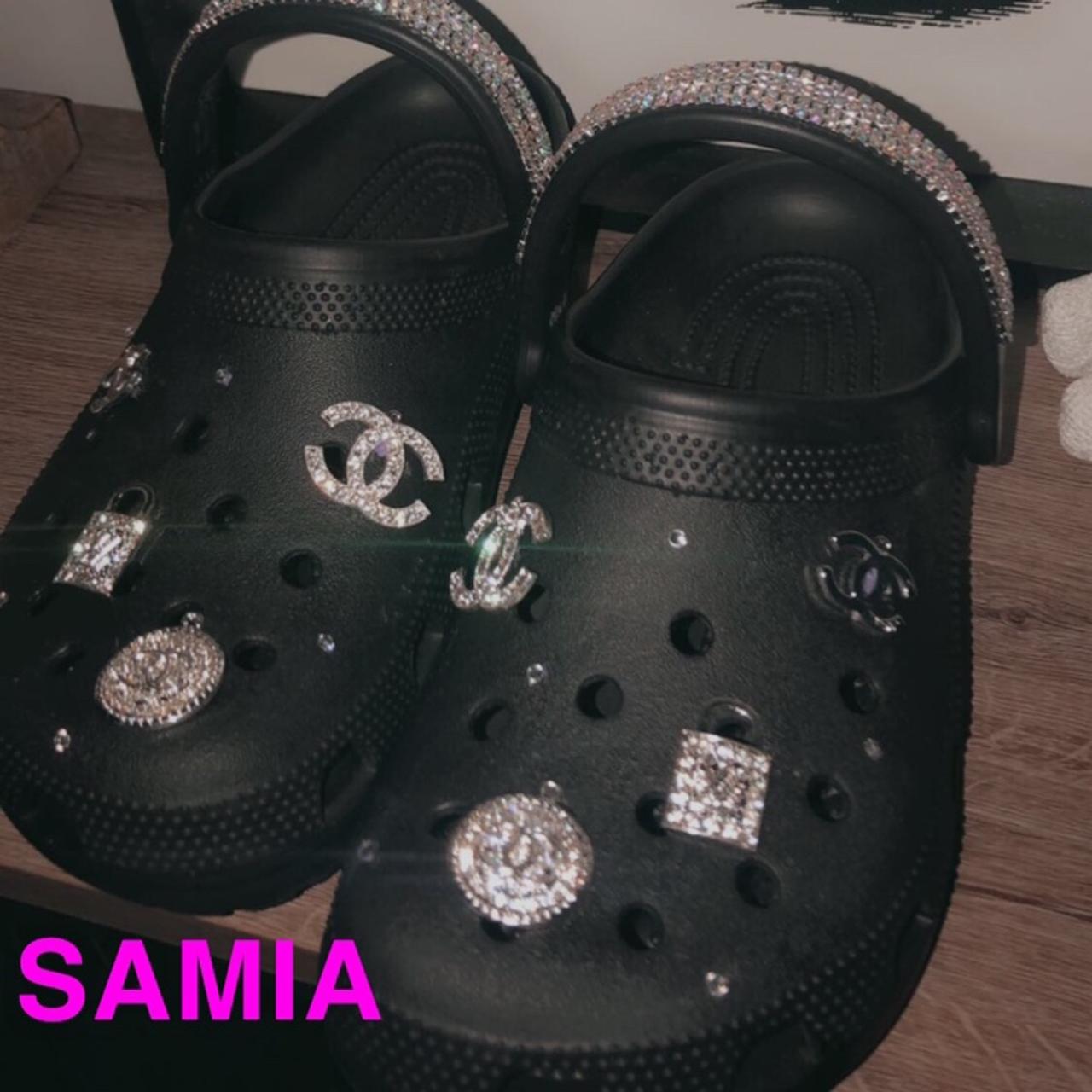 Custom crocs, very CUTE! Each pair is unique and - Depop