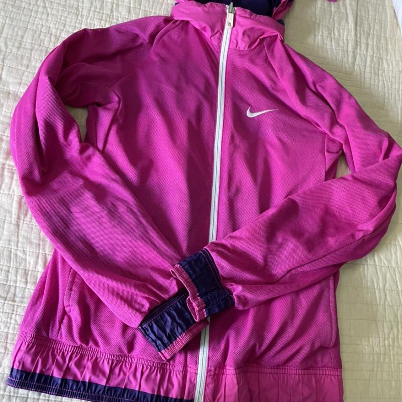 Nike windbreaker, vintage look and is also... Depop