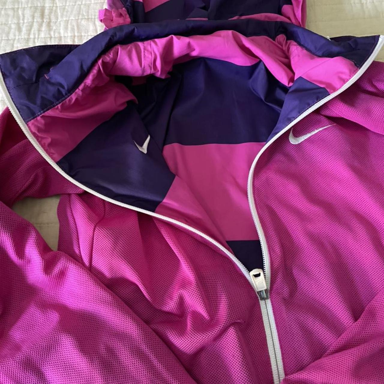 Nike windbreaker, vintage look and is also... Depop
