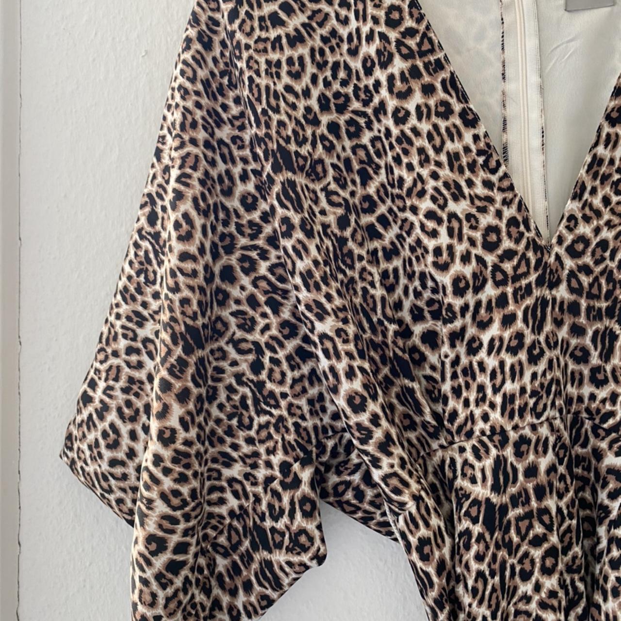 “Asos” leopard dress - never worn so in perfect... - Depop