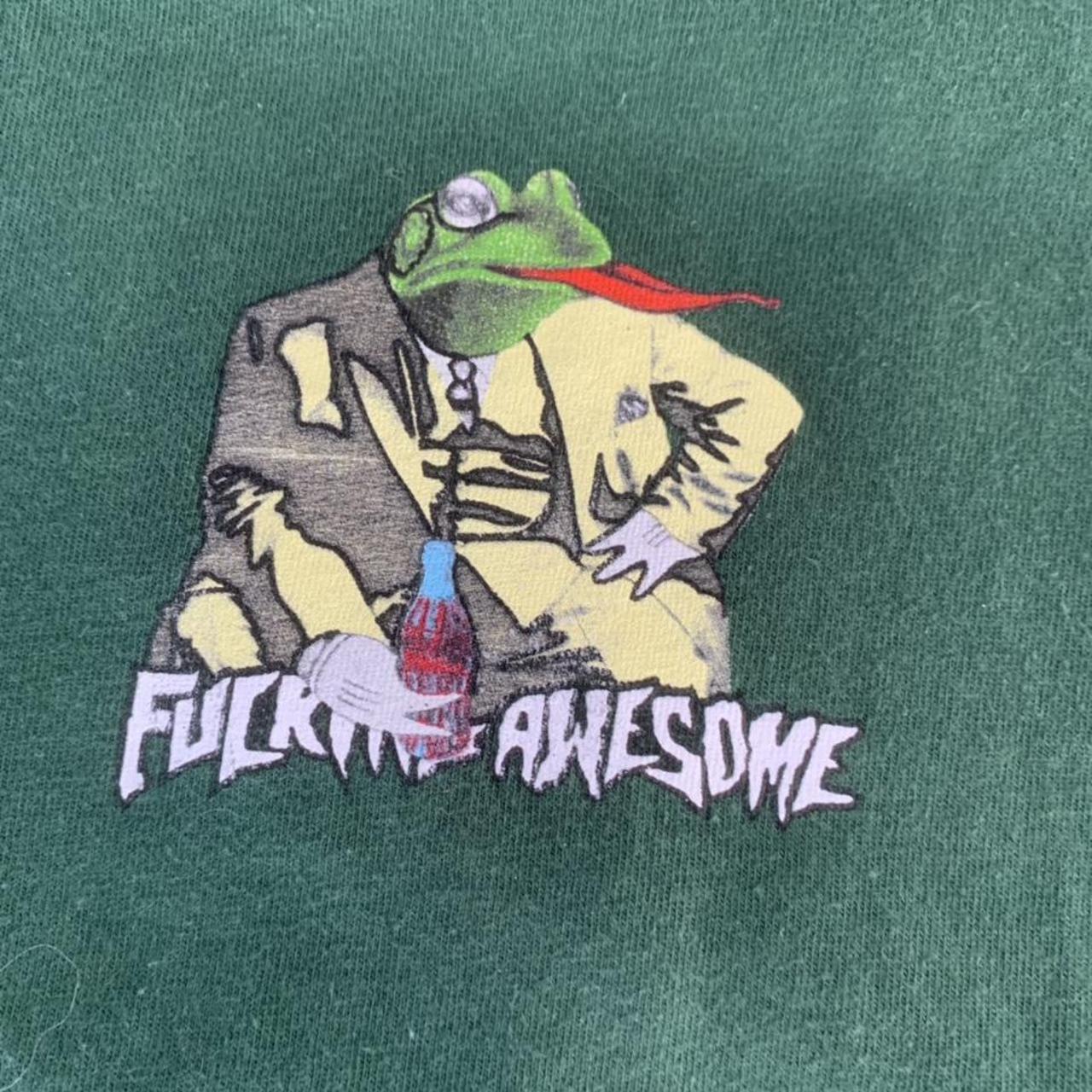 Fucking Awesome Frog T-Shirt (Size M) Perfect... - Depop