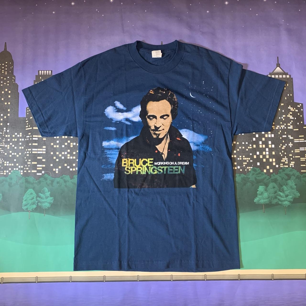 Sick bruce Springsteen tour tee 🔥 Size L 21”/30.5”... Depop