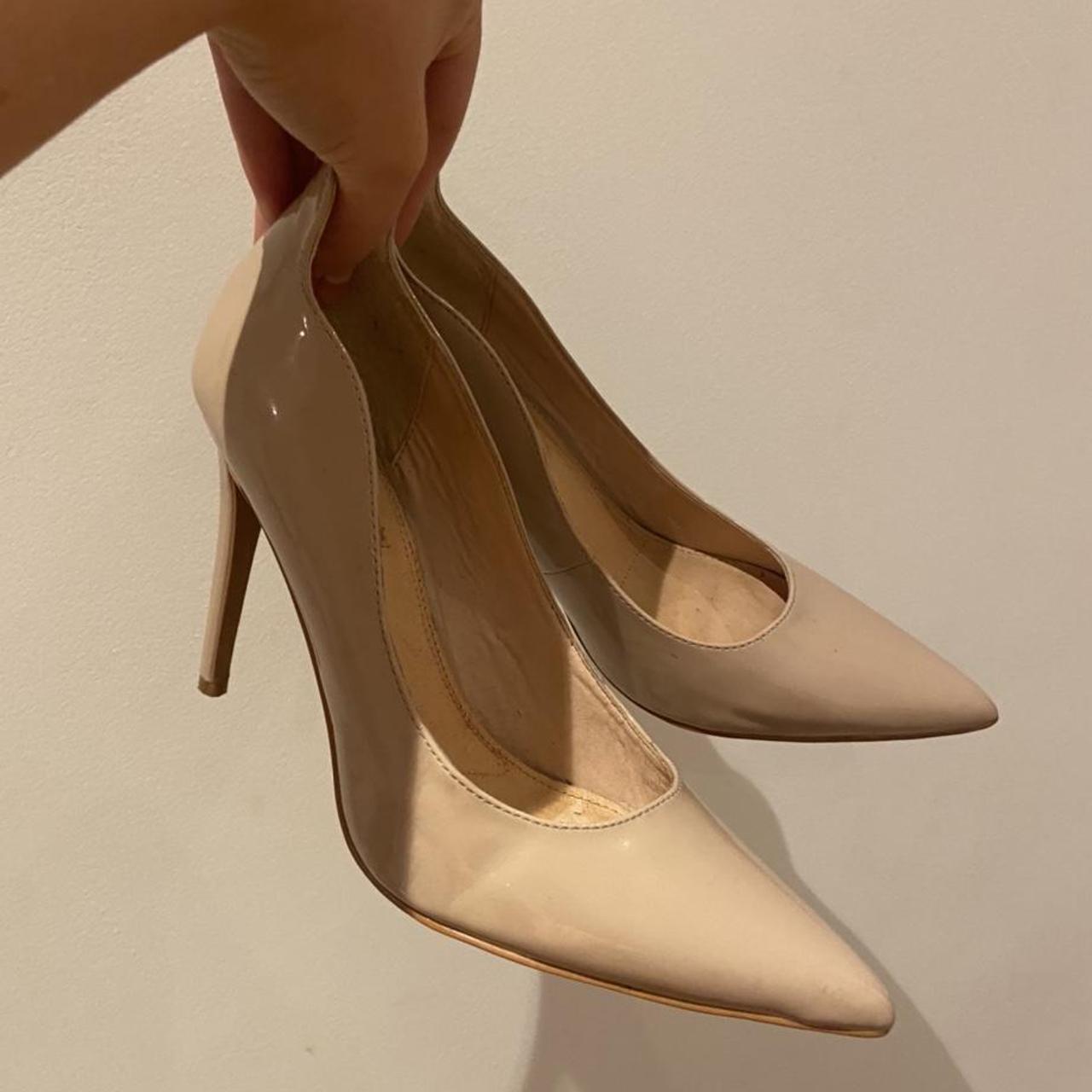 Topshop best sale nude heels