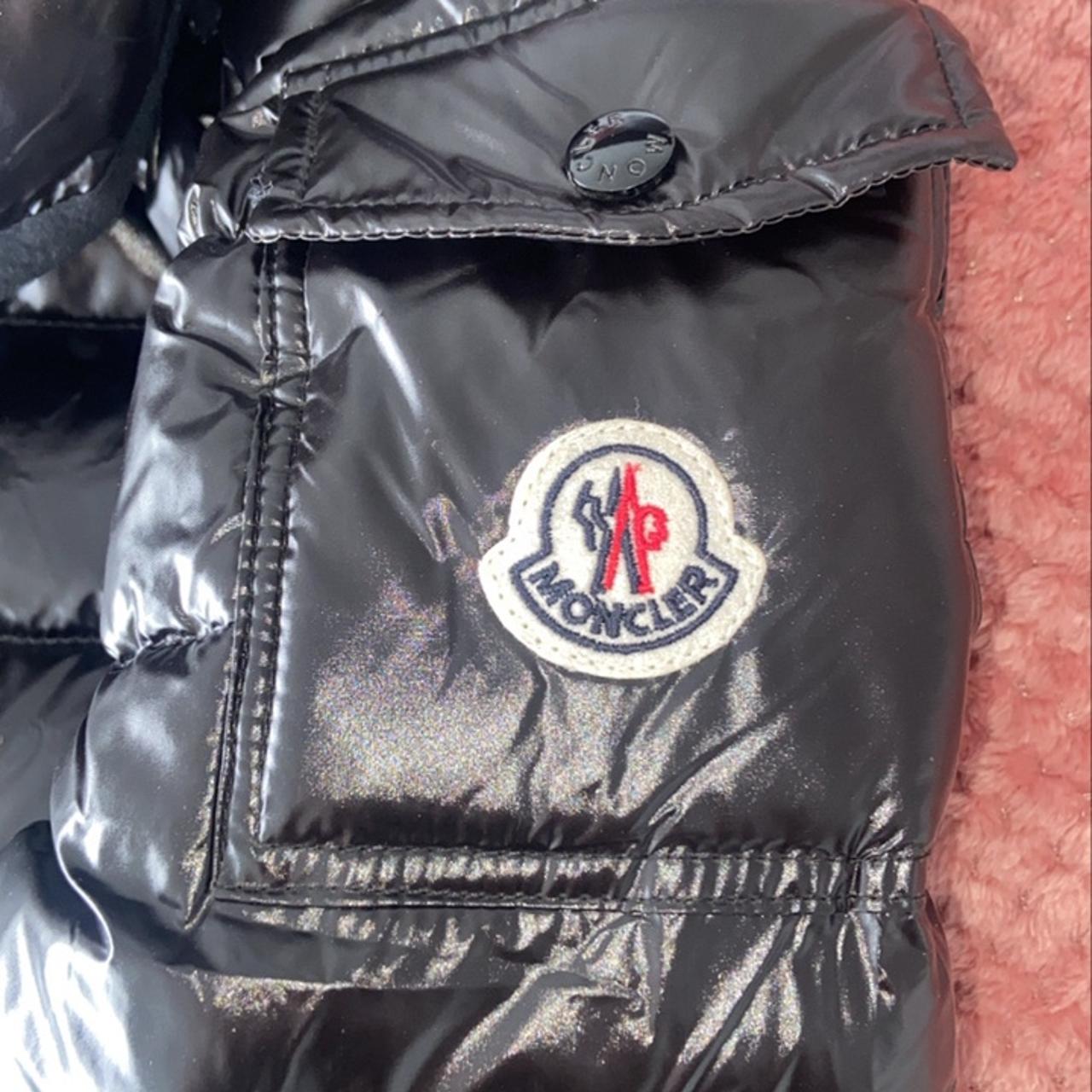 Moncler black jacket unisex never worn, still have... - Depop