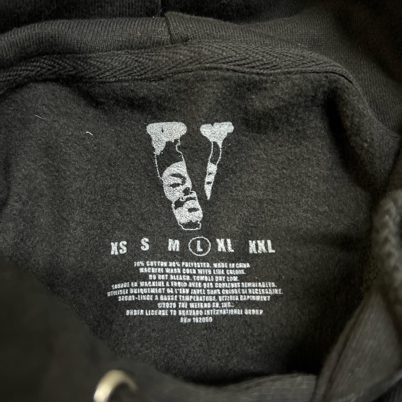 The Weeknd x Vlone After Hours Blood Drip Pullover Hood Black