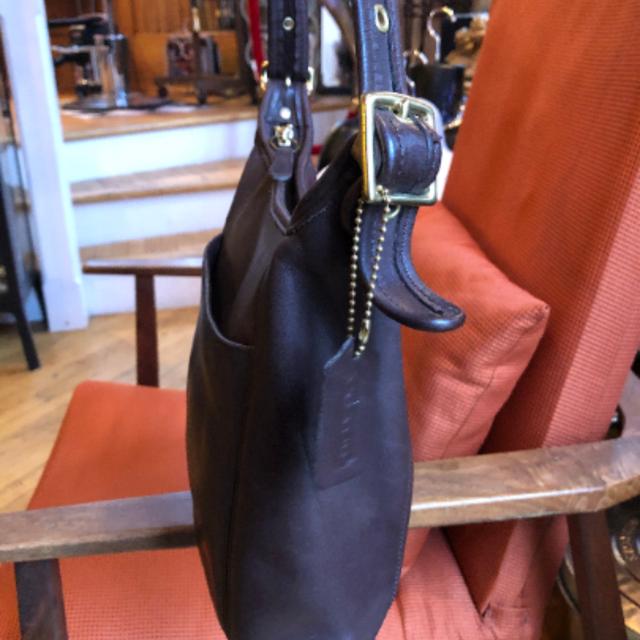 Authentic 80's Vintage Coach 0864 116 Black Leather | Depop