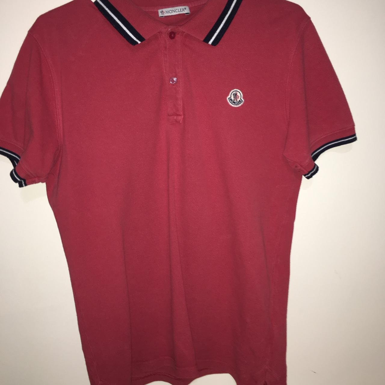 Moncler polo age 14 16 can fit Xs men s