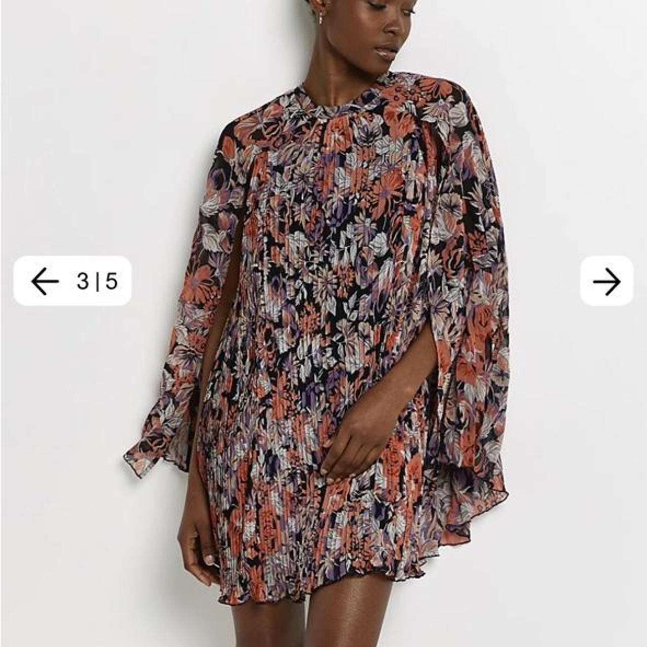 River Island Cape Dress Size XS Brand new, never... Depop