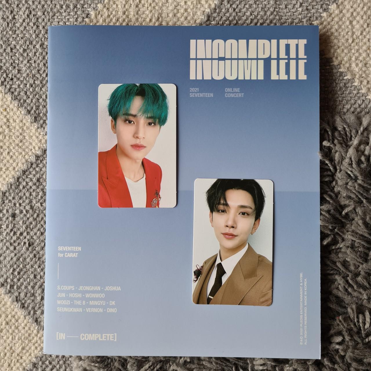 WTT ONLY SEVENTEEN INCOMPLETE DVD PC WTT FOR - Depop