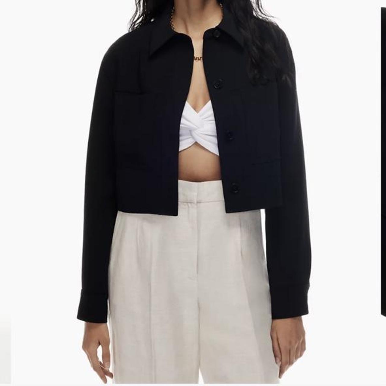 wilfred cropped jacket