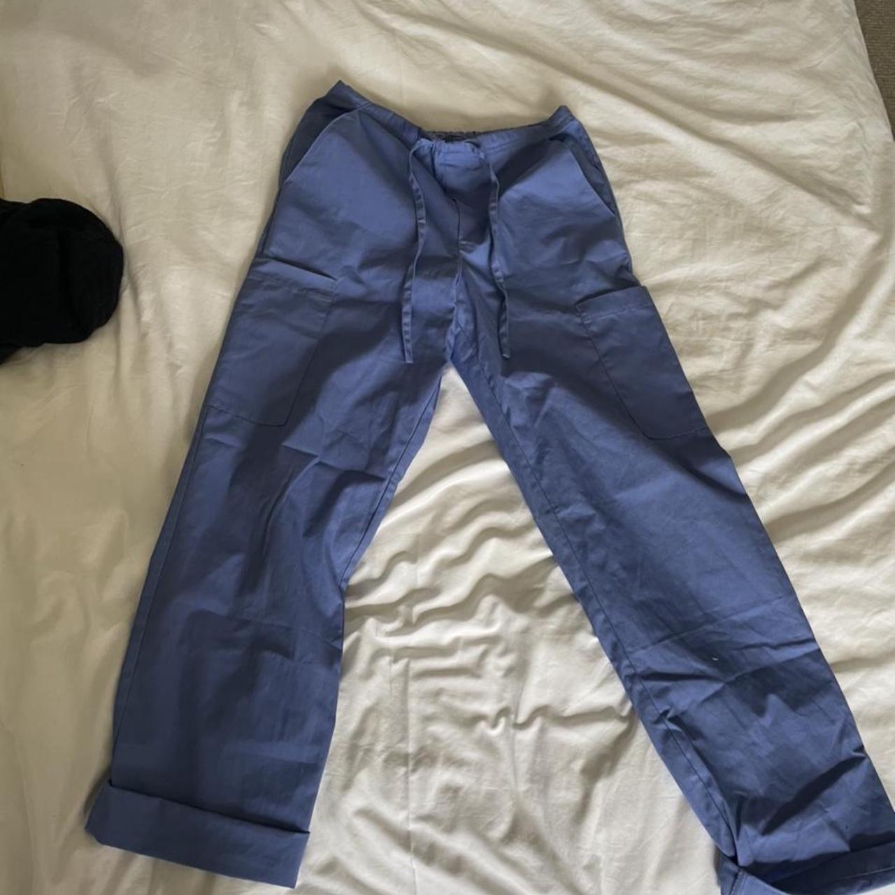 Amazing blue Dickies cargo pants, only worn once,... Depop