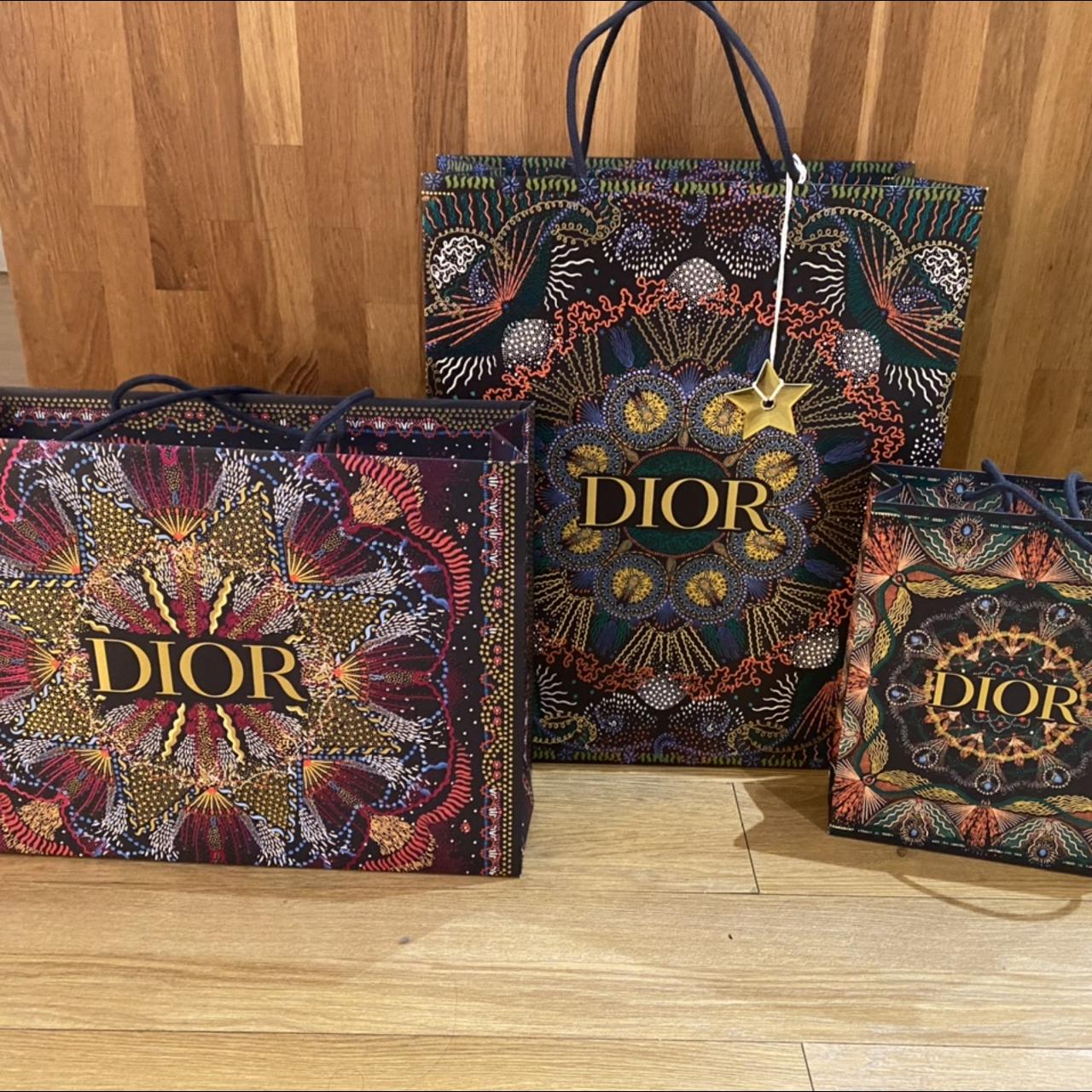 Dior Christmas paper bag Luxury Accessories on Carousell
