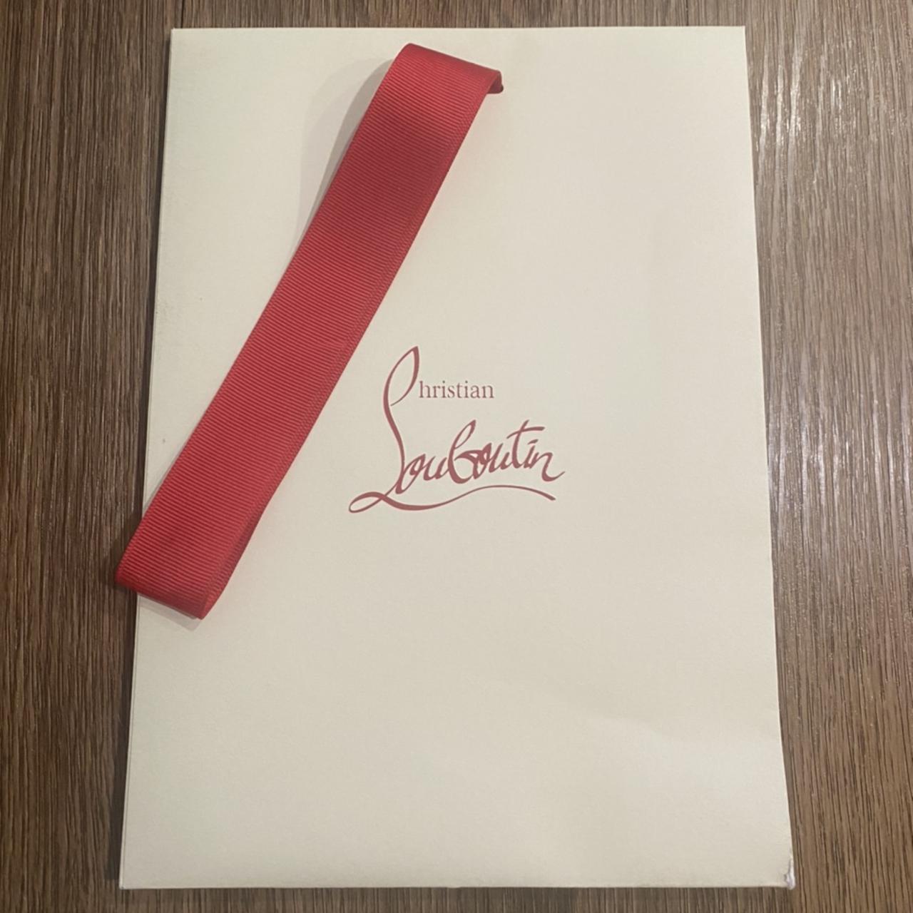 Christian louboutin paper bag hot sale