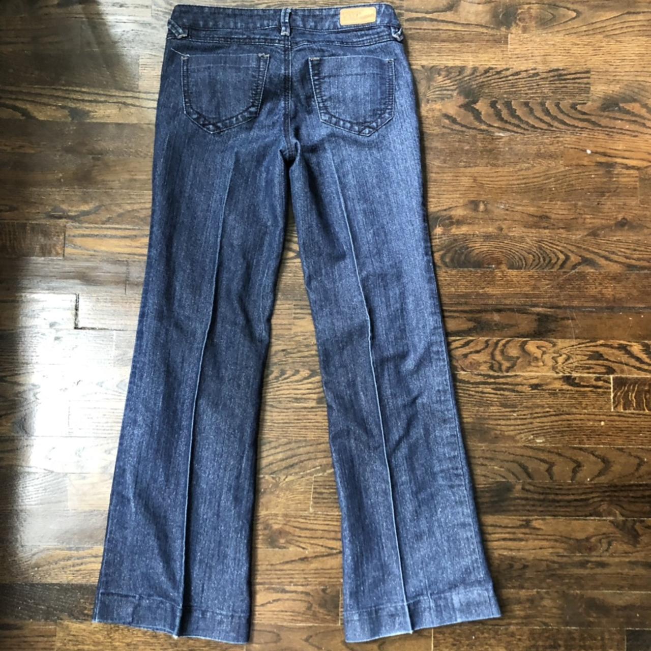 YMI Jeans Women's Blue and Navy Jeans | Depop